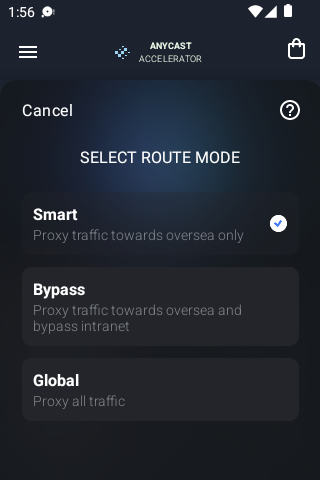 anycast accelerator官网android下载效果预览图